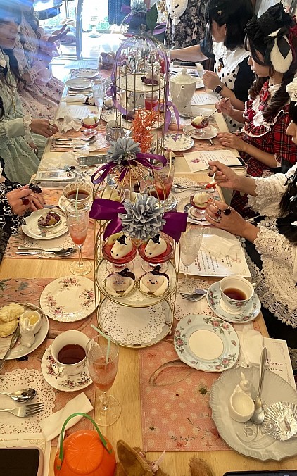 人気のプチアフタヌーンティーでお茶会を♡
